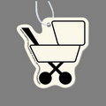 Paper Air Freshener - Baby Buggy (Plain) Tag W/ Tab